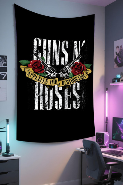 RUGRUMBA Tapiserie tematică cu muzică – țesătură de calitate, tapiserie de pe...