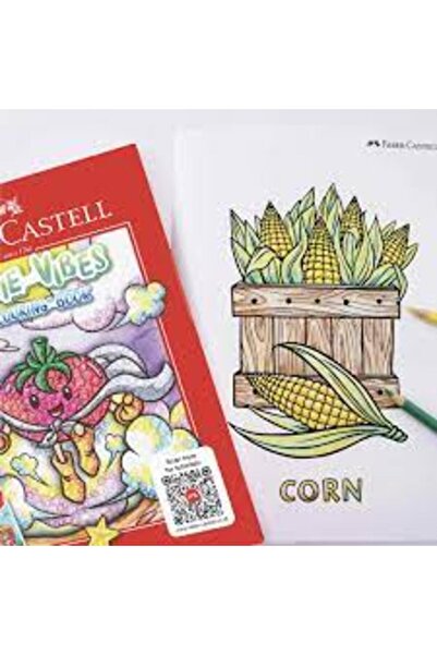 Faber Castell كتاب تلوين اطفال أجواء نباتية