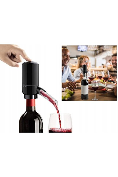zola Electric wine dispenser,battery operated, on-off button, black