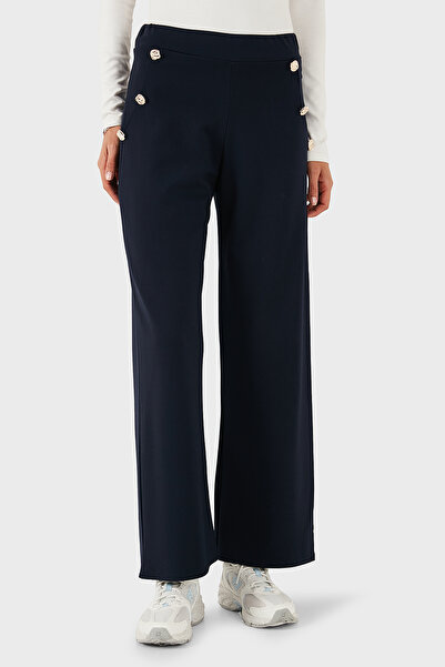 Via Dante Παντελόνι Straight Fit με λεπτομέρεια από πέτρα ΠΑΝΤΕΛΟΝΙ 268755080