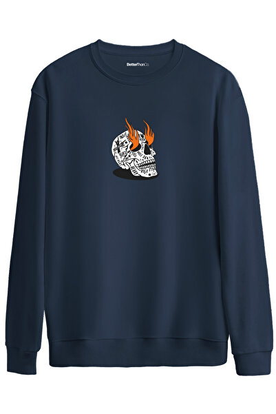 BetterThanCo Світшот з великим коміром і принтом «Рок-зірка»