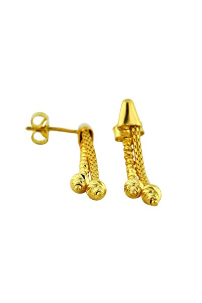 Altınkaynak 22 Ayar Altın Dorika Küpe - 0200006