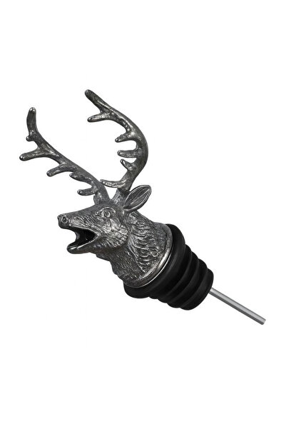 zola Aerator sticle de vin, in forma de cerb, inaltime 10 cm, din otel inoxid...