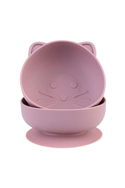 Melii Luxe Silicone Suction Bowls Set, Cat Model