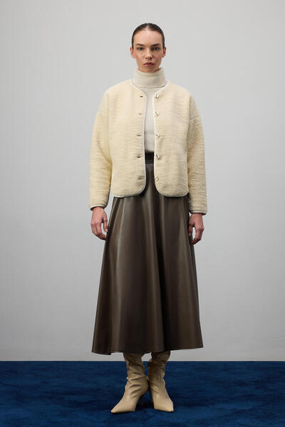 Touché Privé Plush Jacket with Bib