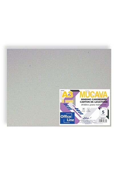 Libra Binding board / Cardboard A3 2 mm thick set of 5 sheets