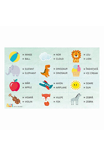 Happi Hobbi Magnetic Alphabet Toy 4+ Multicolor