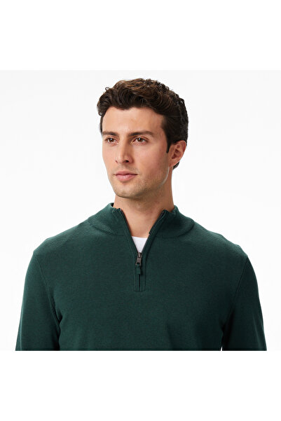 Nautica Men's Green Classic Fit Sweater