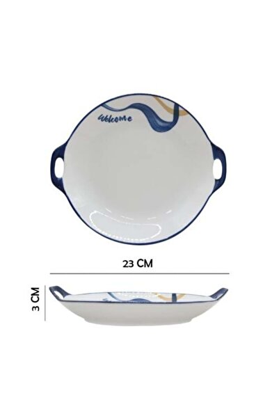 DESCLEAN Decorated Ceramic Plate Al-Wisam ZH-159