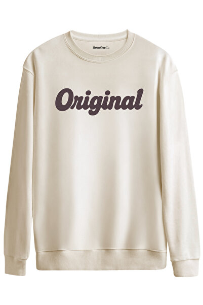 BetterThanCo Оригінальний принт на велосипедному комірі Oversize Sweatshirt