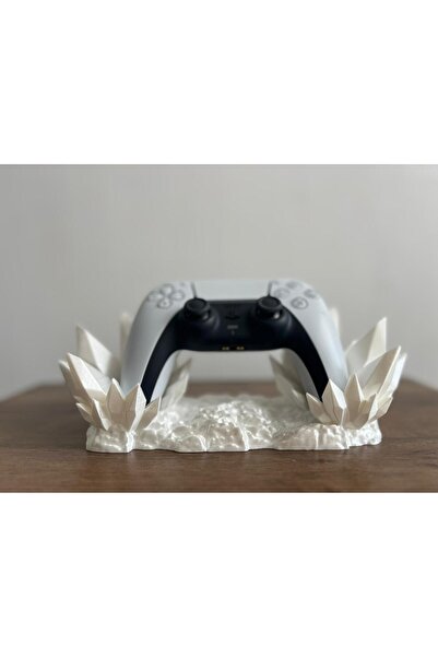 Digiforge Kristal Maxi Beyaz | PS5 & PS4 & Xbox & PC & Konsol & Joystick Uyum...