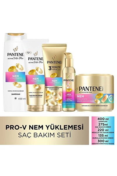 Pantene Kesintisiz Nem Takviyesi Çok Kuru Saçlar için Bakım Seti