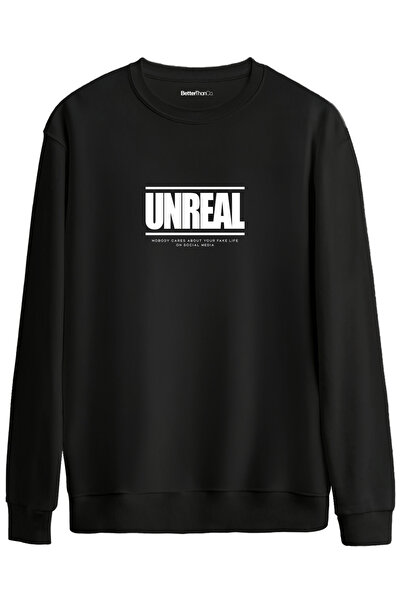 BetterThanCo Unreal cu imprimeu guler rotund supradimensionat Swea tricou