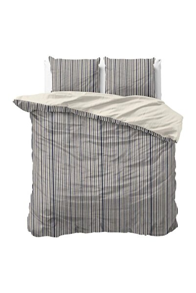 OEM Set de lenjerie de pat Sleeptime Pure – Blue Regatta Blue, 200x200/220 cm, 100% bumbac, 3 piese, hipoalergenic