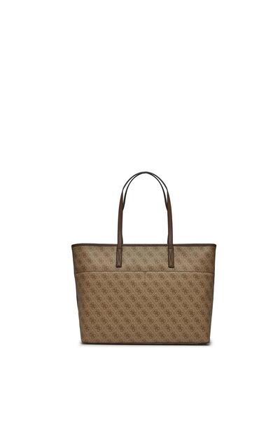 Guess Power Play Large Tote Bag - Brown, Women's Fashion