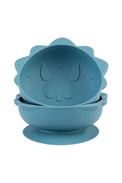Melii Luxe Dinosaur Suction Bowl Set - 2 Pieces