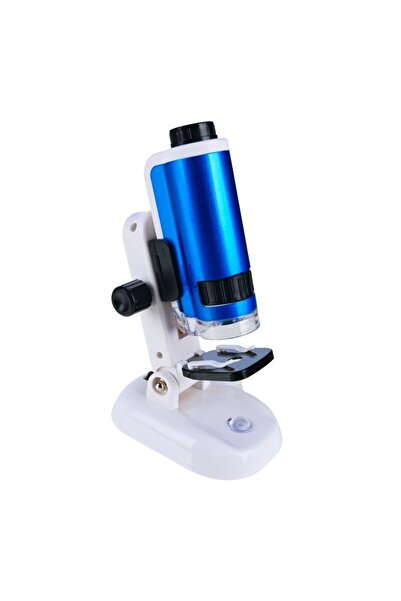 SERSIMO Microscop educațional cu accesorii, mărire 100x-250x, iluminare LED, suport pentru smartphone