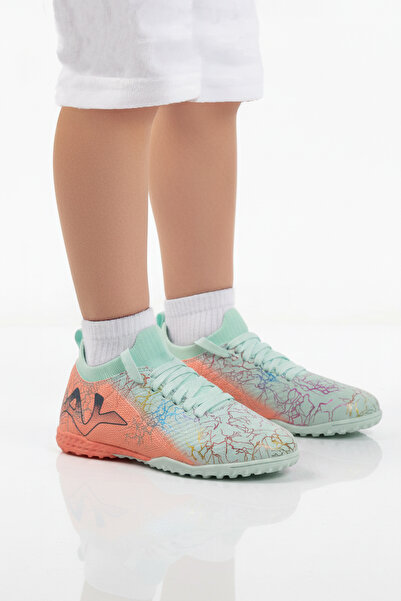 Playup Pantofi de câmp pentru băieți Mint cu șosete la gleznă FH-252-153 F