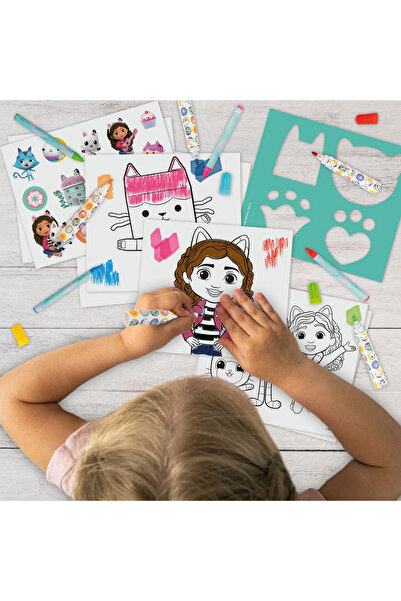 Happi Hobbi Gabby's Dollhouse Backpack Drawing Set