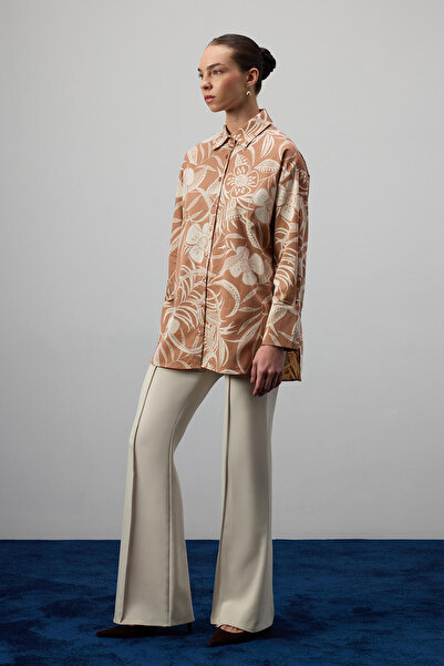 Touché Privé Patterned cotton shirt