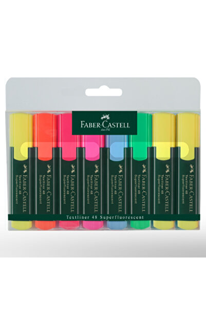 Faber Castell اقلام هايلايتر 48 - طقم 8