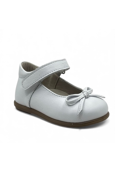 Perlina Leather Orthopedic Sole Baby Girl First Step Shoes