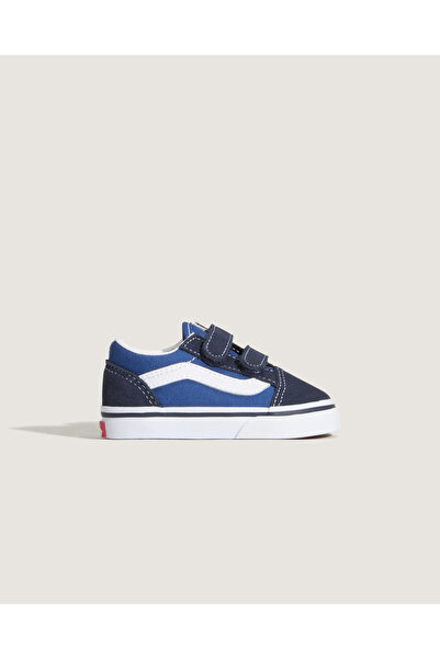 Vans Td Old Skool V Unisex Kids Dark Blue Sneakers - Vn000D3Y