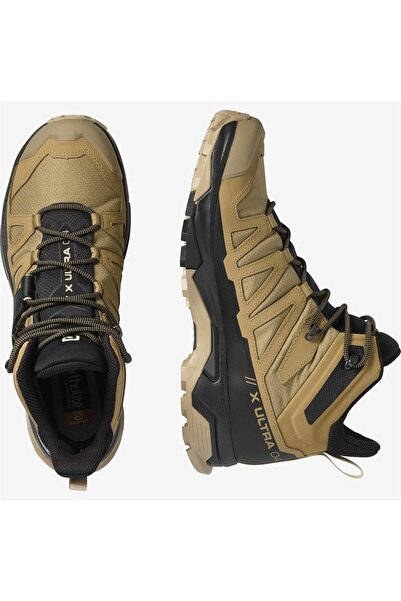 Salomon X Ultra 4 Mid Goretex Mens Boot Waterproof Breathable Men's Boots Light Brown