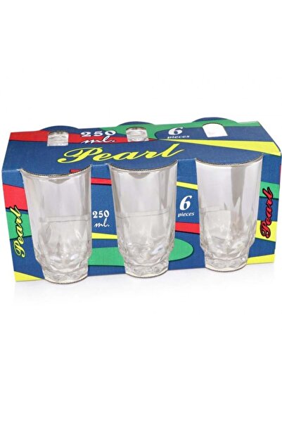Meven Set Beauty Glass Cup Set | 6 Pieces | 250 ml