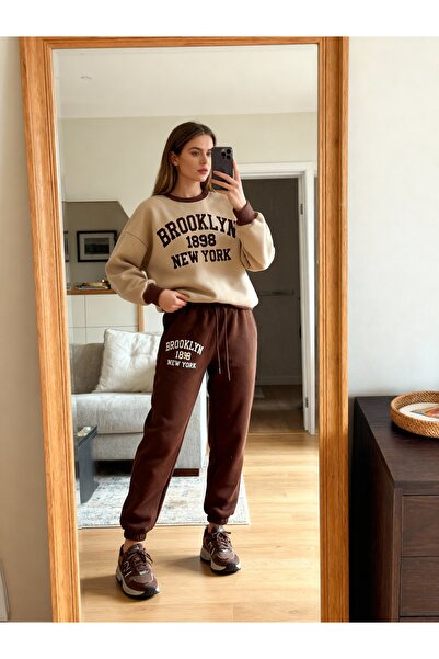 LAPS Women's Brooklyn 1898 Bottom Top Tracksuit Set