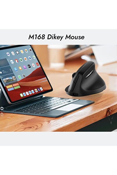 alfalink M1688 Kablosuz+BT Şarjlı Ergonomik Dikey Mouse