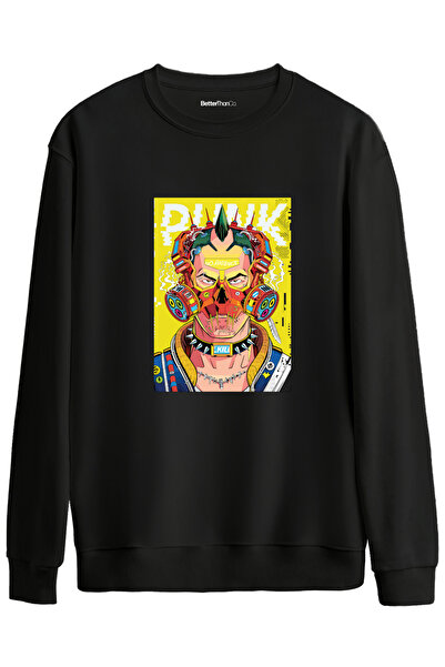 BetterThanCo سترة بدون أكمام مطبوع برقبة دائرية قصة فضفاضة