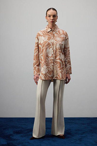 Touché Privé Patterned cotton shirt