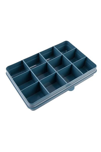 Melii Luxe Snack Box, 12 Compartments, Blue