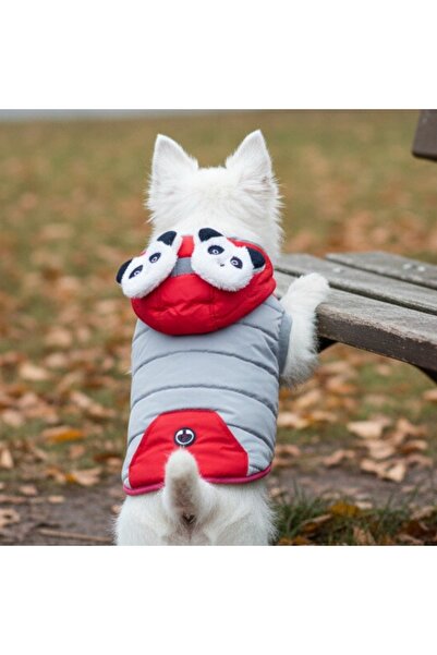 OEM Geacă flaușată de iarnă cu glugă, pentru animale de companie mici și mijl...