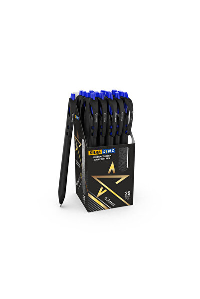 Silka قلم حبر جاف أزرق من لينك ستارون