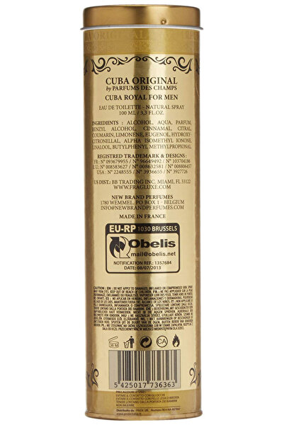 Cuba Perfume Royal 100ml EDT