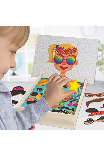 Happi Hobbi Magnetic Faces Toy for Kids Ages 3-7