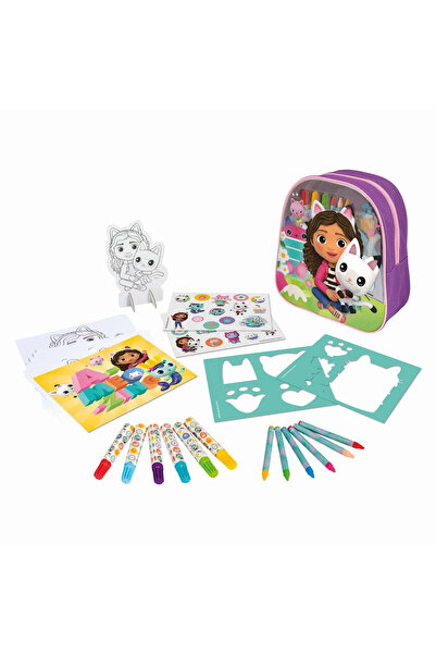 Happi Hobbi Gabby's Dollhouse Backpack Drawing Set