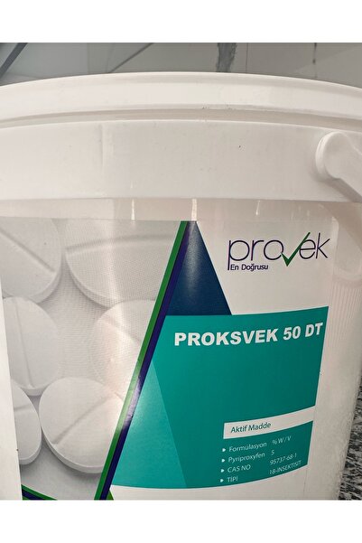 PROVEK İLAÇ KİMYA SANAYİ Havuz ve Durgun Suları İçin 5 Adet Tablet Larvasit(ü...