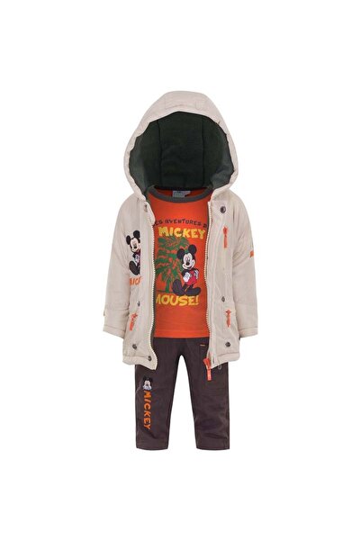 Mickey Mouse Beige 3-piece Adventures set