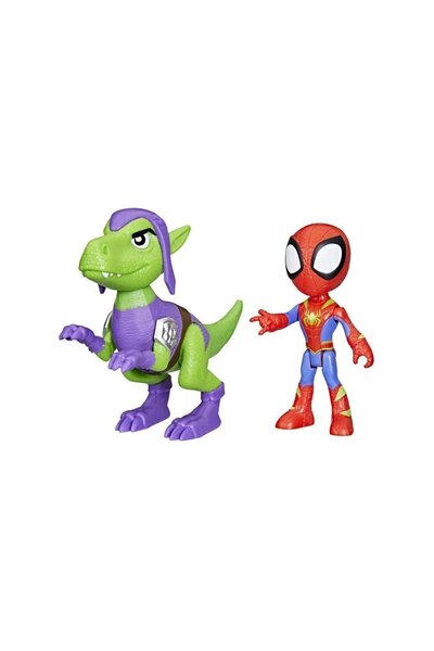 FABBA TOYS مجسم سبايدرمان وصديقه المذهل دينو ويبس F9478 - لعبة ممتعة للأطفال