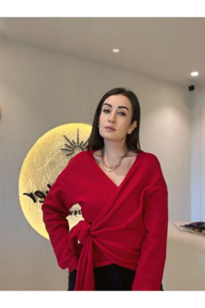 Selin Kruvaze Bağlamalı Kazak