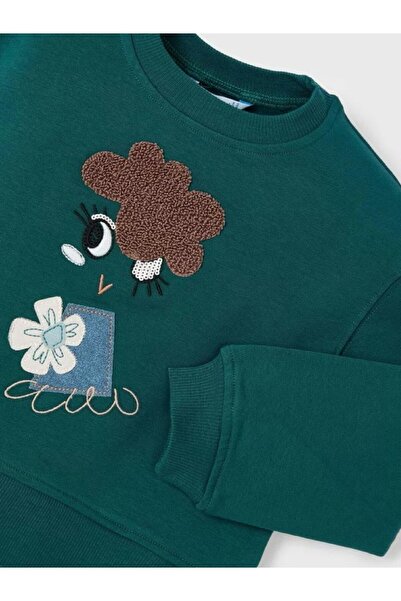 MAYORAL Girl's Embroidered Sweatshirt