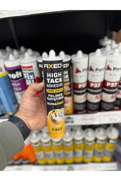 SGS High Tack Polimer Yapıştırıcı - 290 ml - Korniş,Stropiyer,Süpürgelik,Menfez,Kapı Eşiği Yapıştırıcı
