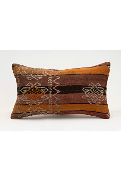 Kilim Whole Sale غطاء وسادة عتيق مصنوع يدويًا من الكليم والصوف، مقاس 30x50 سم