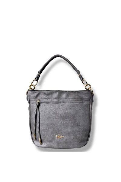 LA BOUTIQUE حقيبة رمادية