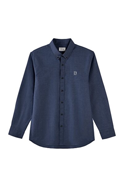 Giordano Men's Lion Oxford Shirt