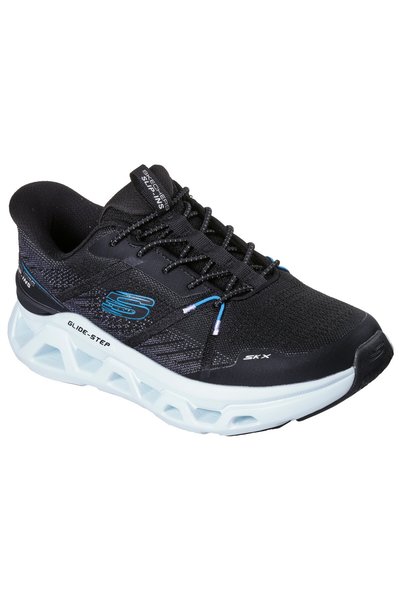 SKECHERS Pantofi sport barbati GLIDE STEP ALTUS 233023-BLACK /AQUA-43
