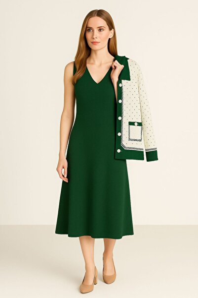 MAY MARA 2-Piece Knitwear Set with Jacket and Dress